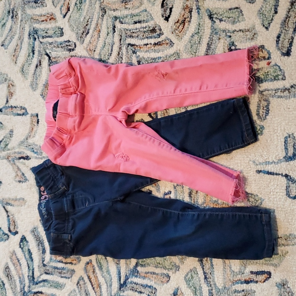 Gap Kids Blue Jeans & Pink Jeans | Size 2t
